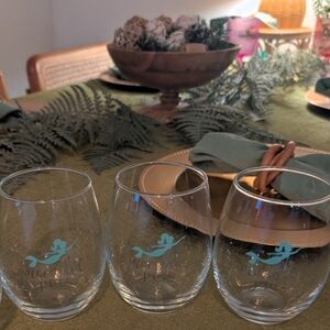 Mermaid Juice Stemless Wine Glasses (set of 3)